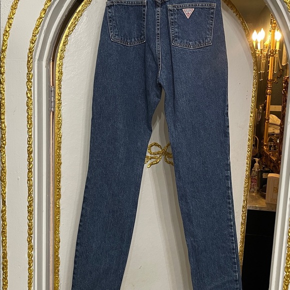 Vintage GUESS USA 1050 Jeans High Rise Narrow Leg – Made in USA – 28” Waist - Picture 9 of 11